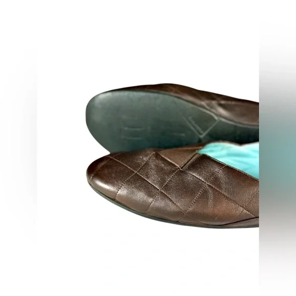 Thierry Rabotin Gigi Leather Slip- On Flats Women’s Shoes - Picture 4 of 12